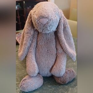 Jellycat London Bashful Luxe Bunny Stuffed Animal Rabbit